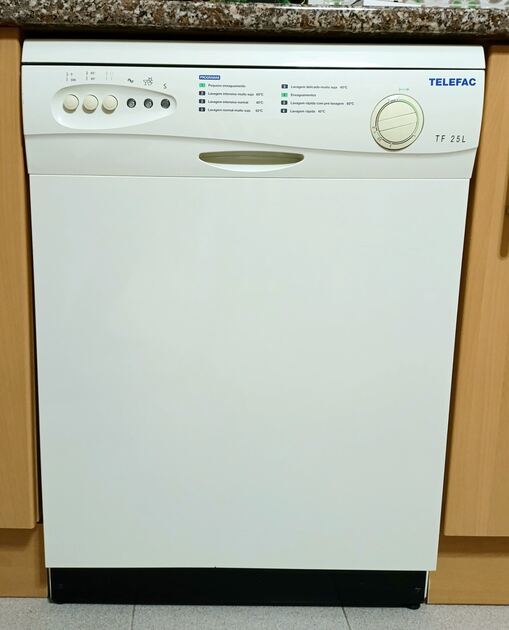 Máquina de lavar loiça TELEFAC TF 25L – pouco uso. Máquinas de Lavar Loiça