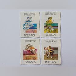 Filatelia Jogos Olímpicos de Barcelona, 1992. Selos