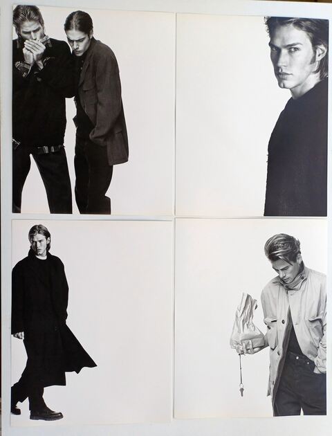 Catálogo Hugo Boss com 14 fotos de Richard Avedon . Livros