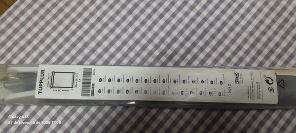 2 estores de rolo 195x80 cm. Outros Arte e Decoração