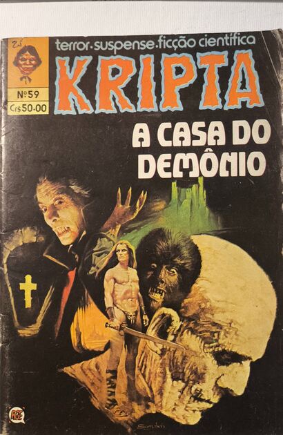 Kripta - BD 46-60 (15 volumes). Banda Desenhada