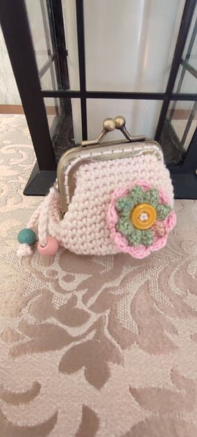 porta moedas croche. Carteiras