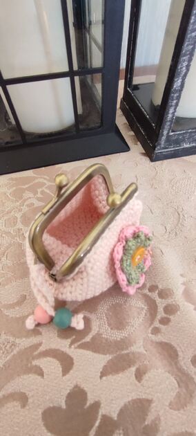 porta moedas croche. Carteiras