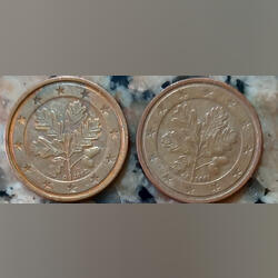 Moedas 00,2 centimos. Moedas