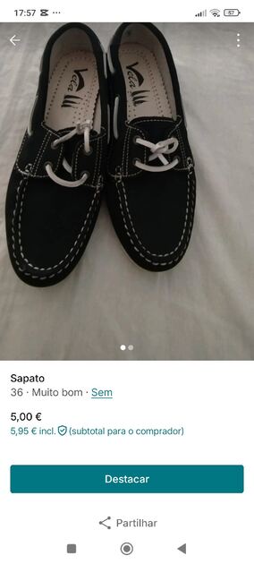 sapatos de vela. Mocassins