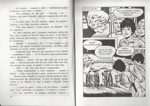 Os Cinco e os Ladrões de Castelos – Nº 4. Livros