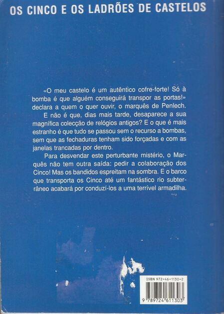 Os Cinco e os Ladrões de Castelos – Nº 4. Livros