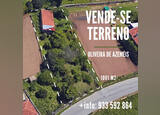 Terreno em Oliveira de Azeméis, 1061 m2. Lote. Oliveira de Azeméis. 1061 m2