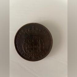 Moeda de 1 macuta. Moedas