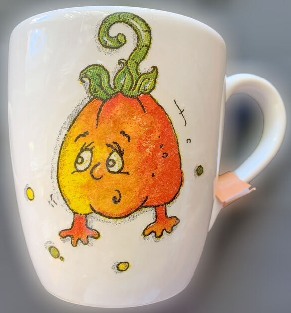 Canecas Ovo Abobrinhas, Novas/Únicas/Exclusivas. Artesanato