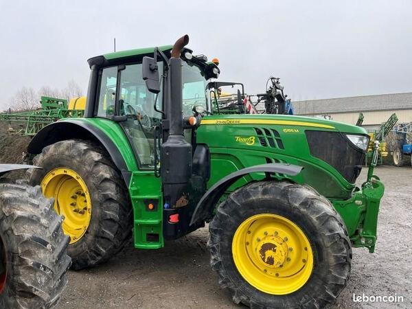 John Deere 6155M €84.000. Tratores