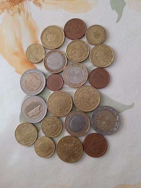 Moedas de coleção . Moedas