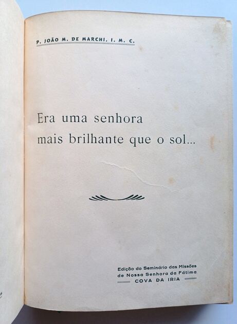 Era uma senhora mais brilhante que o sol. Livros