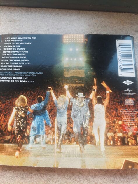 Cd Bon Jovi New Jersey. Vinil, CDs