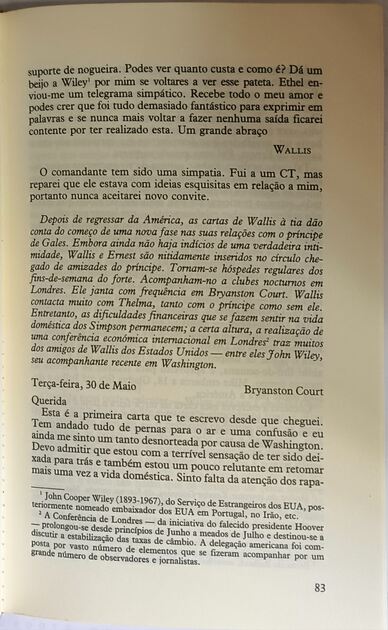 Cartas Íntimas dos Duques de Windsor. Livros
