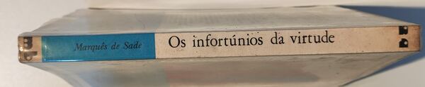 Os Infortúnios da Virtude - Marquês de Sade. Livros