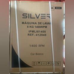 Vendo Máquina Lavar Roupa 8 kg SILVER. Máquinas de Lavar Roupa