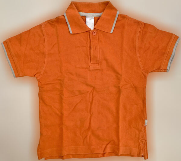 Pólo de Criança Unissexo, Laranja, como Novo. Camisas e T-shirts