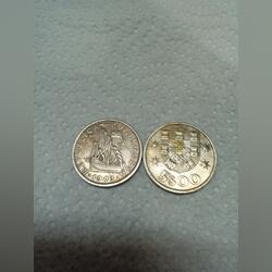 Moeda antiga . Moedas