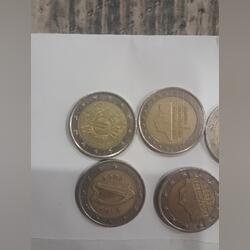 Varias moedas colecionaveis. Moedas