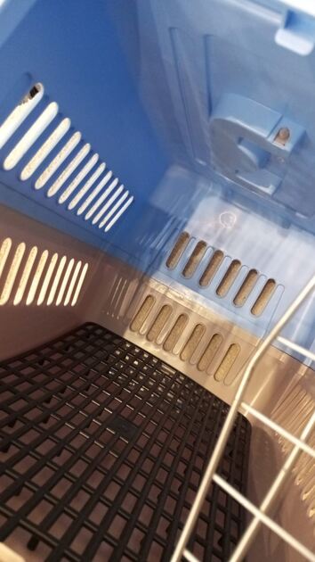 Box transporte de animais Azul. Transportadoras para animais