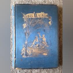 Paul et Virginie de St-Pierre/Maurice Leloir 1a Ed. Livros. Literatura internacional     Francês Aceitável Capa dura