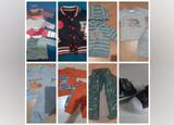 lote de roupa dos 1 mês aos 9 meses. Lote