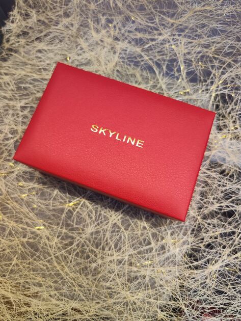 Conjunto Relógio de Senhora dourado mais duas pulseiras da Skyline . Relógios de Pulso