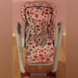 Cadeira Papa Polly Progress Chicco + Espreguiçadei. Cadeiras Altas para Bebés. Olivais.      Muito bom