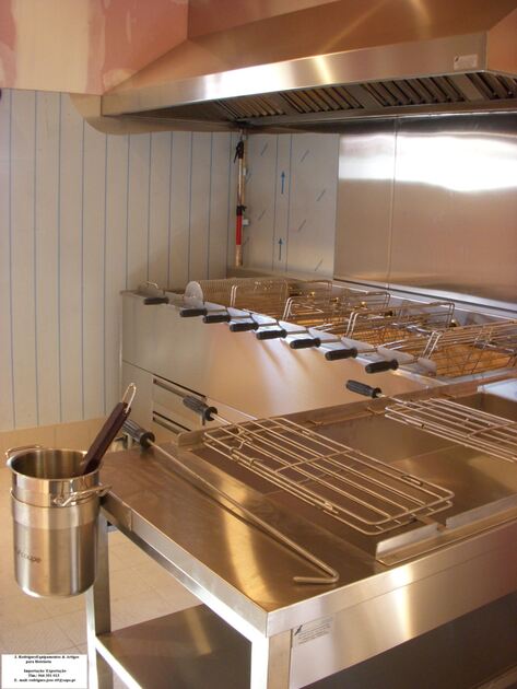 Campânula de Exaustão Profissional em Aço Inoxidáv. Outros (Negócios)