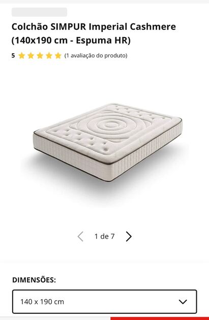 Cama + Colchão – 140x190 cm – COMO NOVOS! – 300€ (. Camas