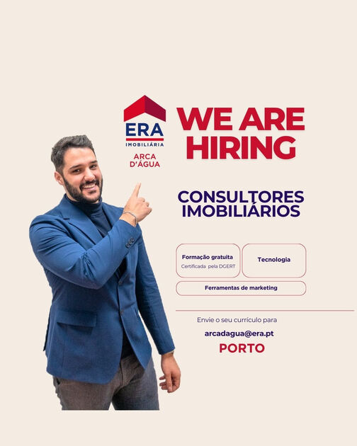 Consultor(a) Imobiliário | Porto (Paranhos). Vendas, Retalho e Marketing
