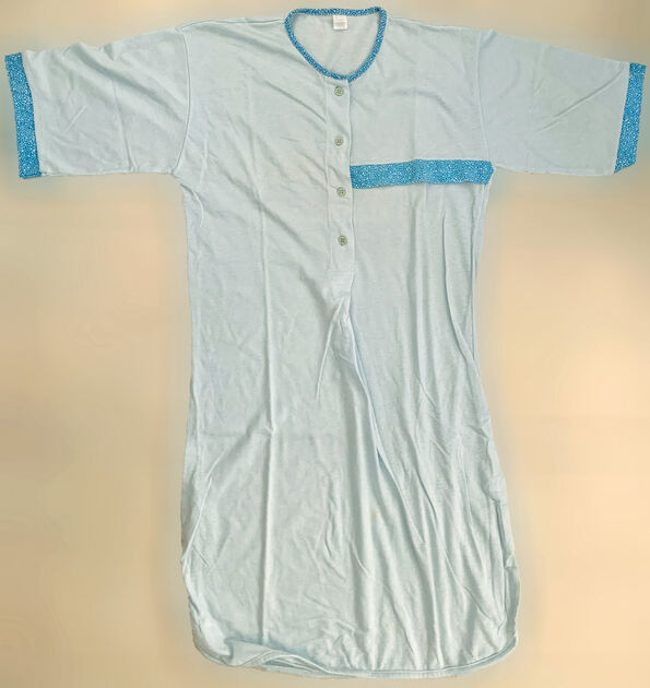 Camisa de Dormir de Grávida, Azul, como Nova em Cascais 