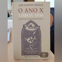 Livro “O ano x lisboa 1936”. Livros. Matosinhos. História     Português Muito bom Capa mole