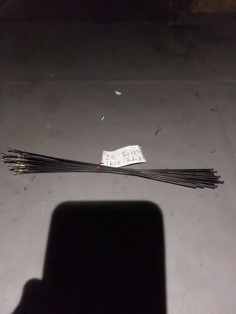 raios inox roda 29. Rodas de bicicletas