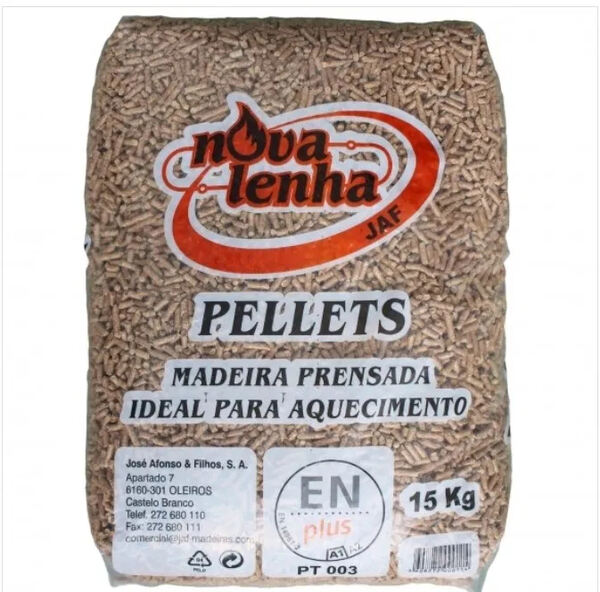 Pellets 5x15Kg. Radiadores e Aquecimento