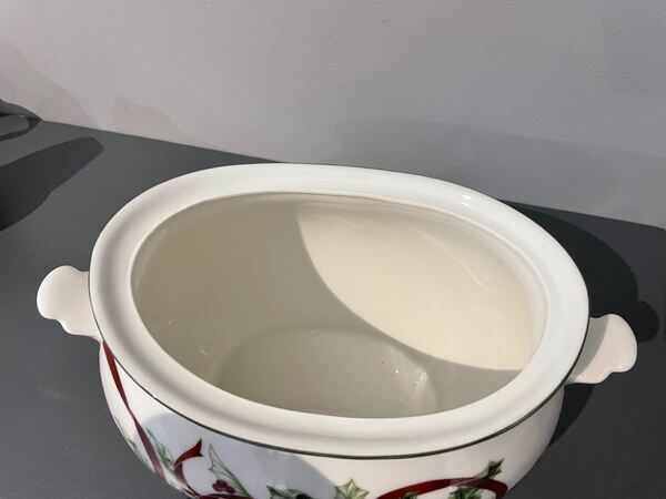 Taça de Sopa - desenho de Natal. Louças