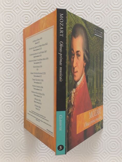 CD – Mozart – Obras-primas musicais . Vinil, CDs