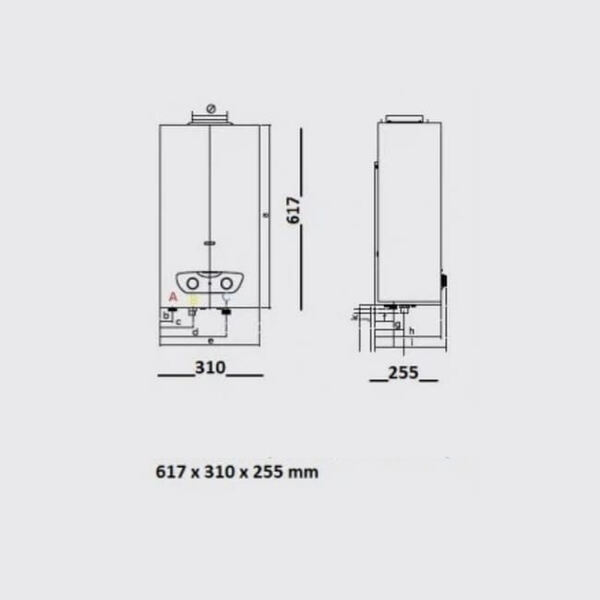 Esquentador à gás 11L Ariston- NOVO COM GARANTIA. Aquecedores de Água