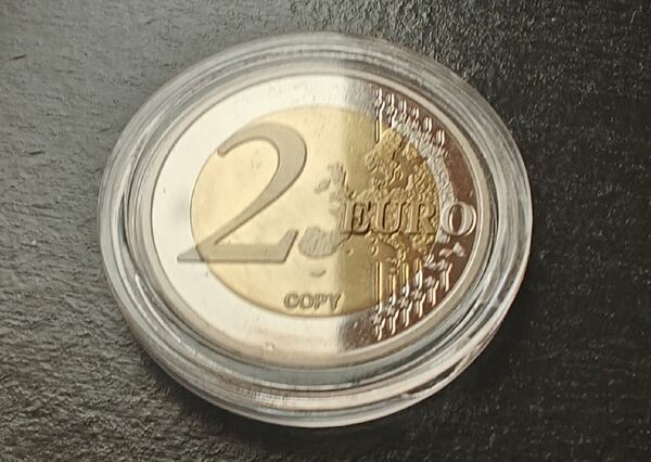 Moeda 2€ Grace Kelly 2007 - Cópia (Réplica). Moedas