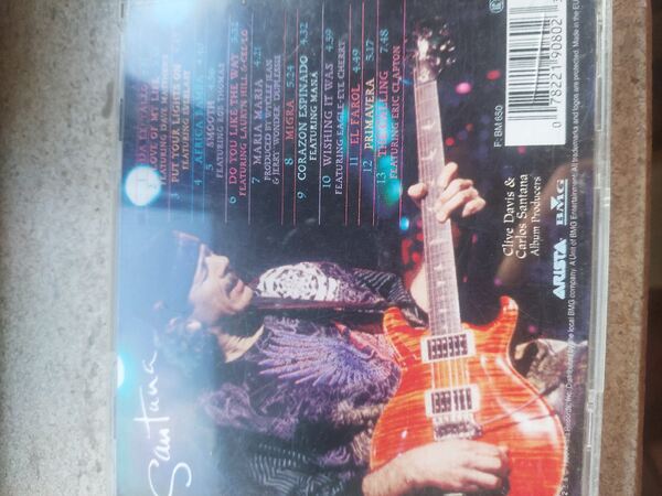 Cd "Supernatural" Santana. Vinil, CDs