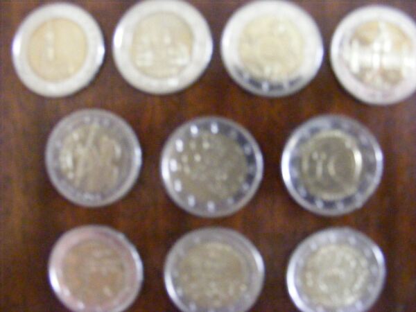 Moedas Comemorativas Portuguesas e Estrangeiras. Moedas