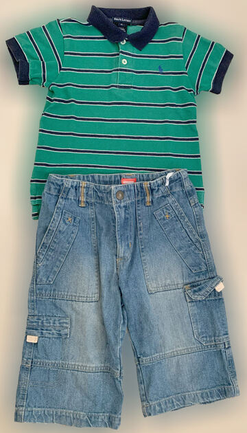 Bermudas de Criança Unissexo, Ganga, como Novas. Outros Roupas para Meninos