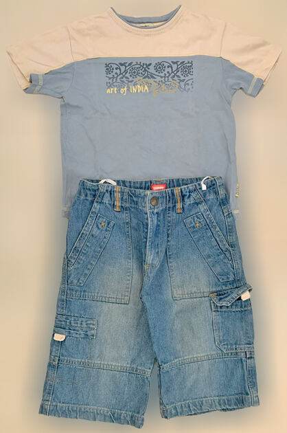 Bermudas de Criança Unissexo, Ganga, como Novas. Outros Roupas para Meninos