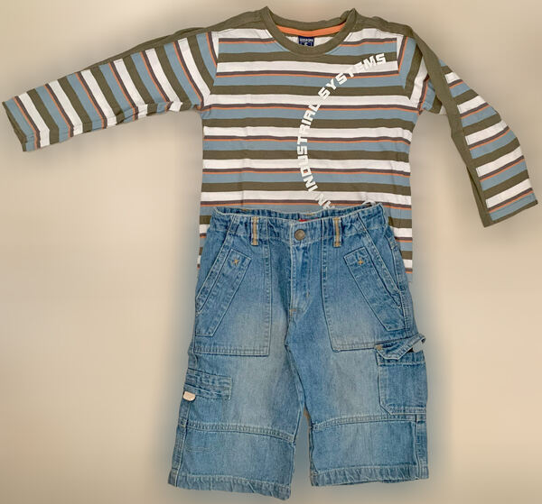 Bermudas de Criança Unissexo, Ganga, como Novas. Outros Roupas para Meninos