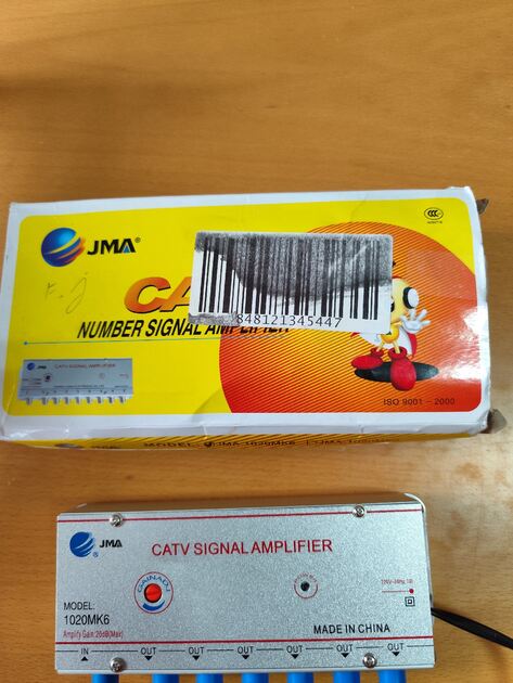 Amplificador de Sinal CATV JMA (Modelo 1020MK6). Outros (Eletrónica)