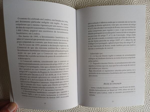 Direito Internacional Privado – Hipóteses praticas. Livros