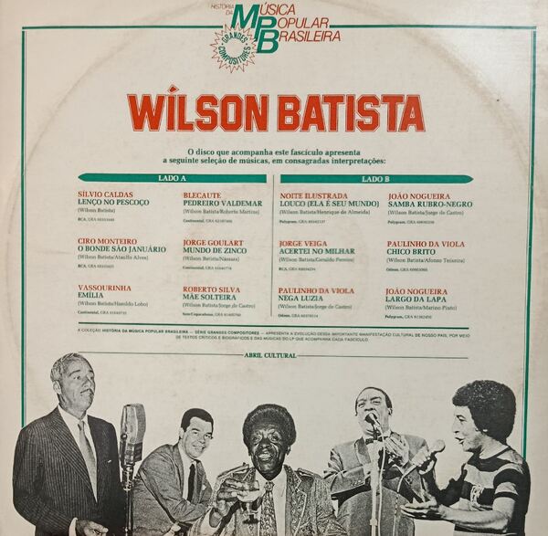 LP Wilson Batista . Vinil, CDs