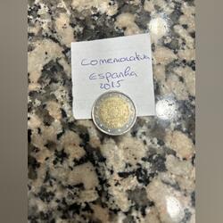 Moeda 2€ Espanha 2015. Moedas