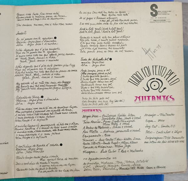 LP Os Mutantes - raridade. Vinil, CDs